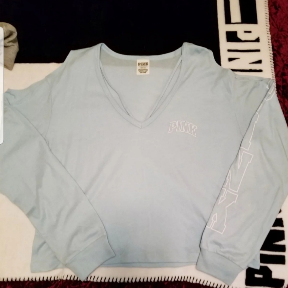 Pink Cold Shoulder Top